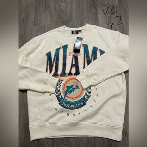 nfl x primark team miami dolphin sweatshirt more sz available nwt